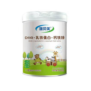 DHA乳铁蛋白铁锌钙儿童